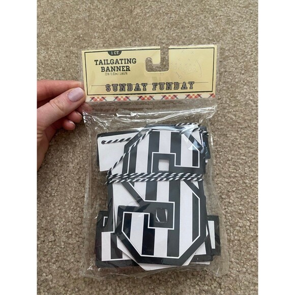 Game Day (2) and Sunday Funday (1) Banners Football Party Decor Sports Theme NWT - Picture 6 of 10